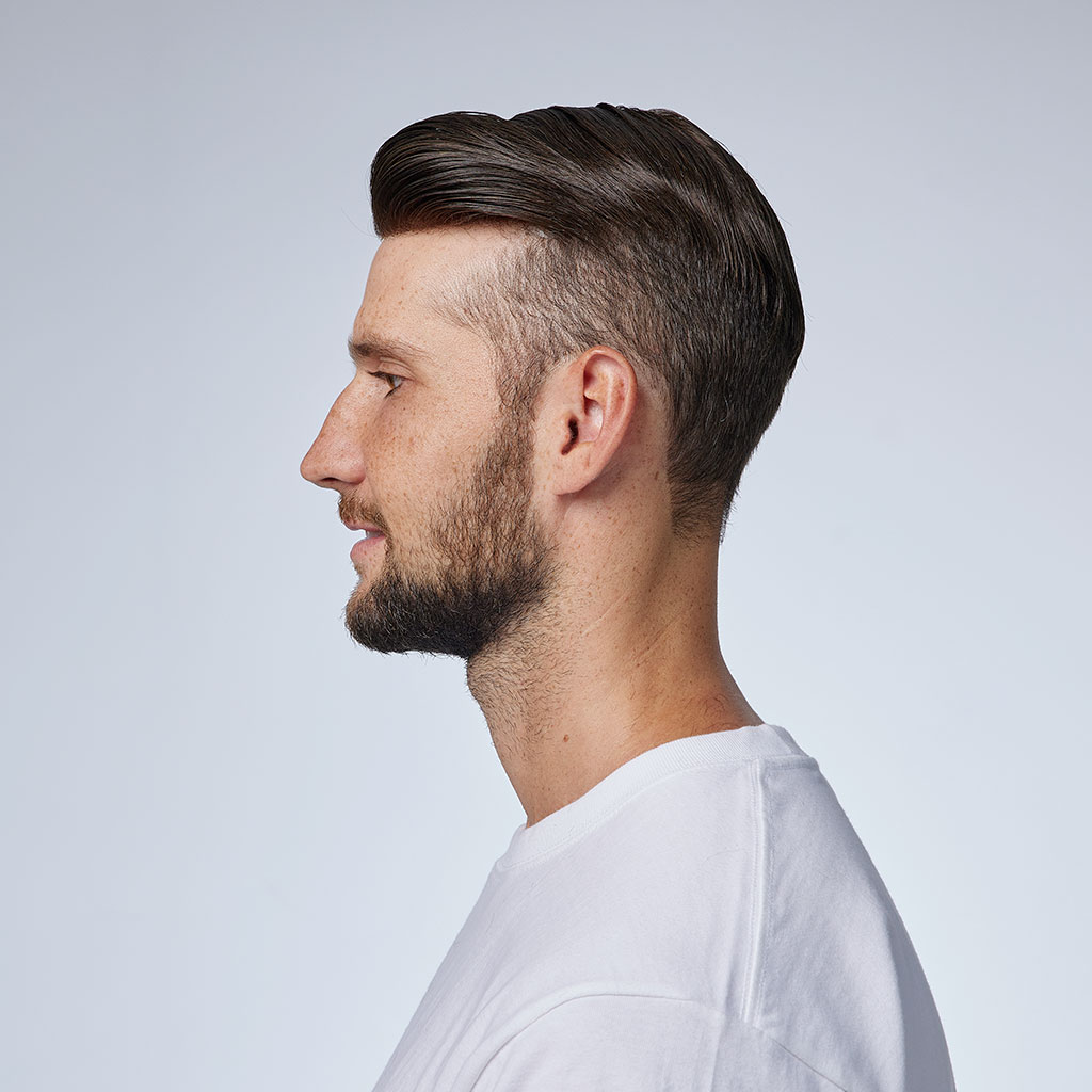HS27+ Mono Top Toupee with a Lace Front and a Skin Gauze Perimeter (2)
