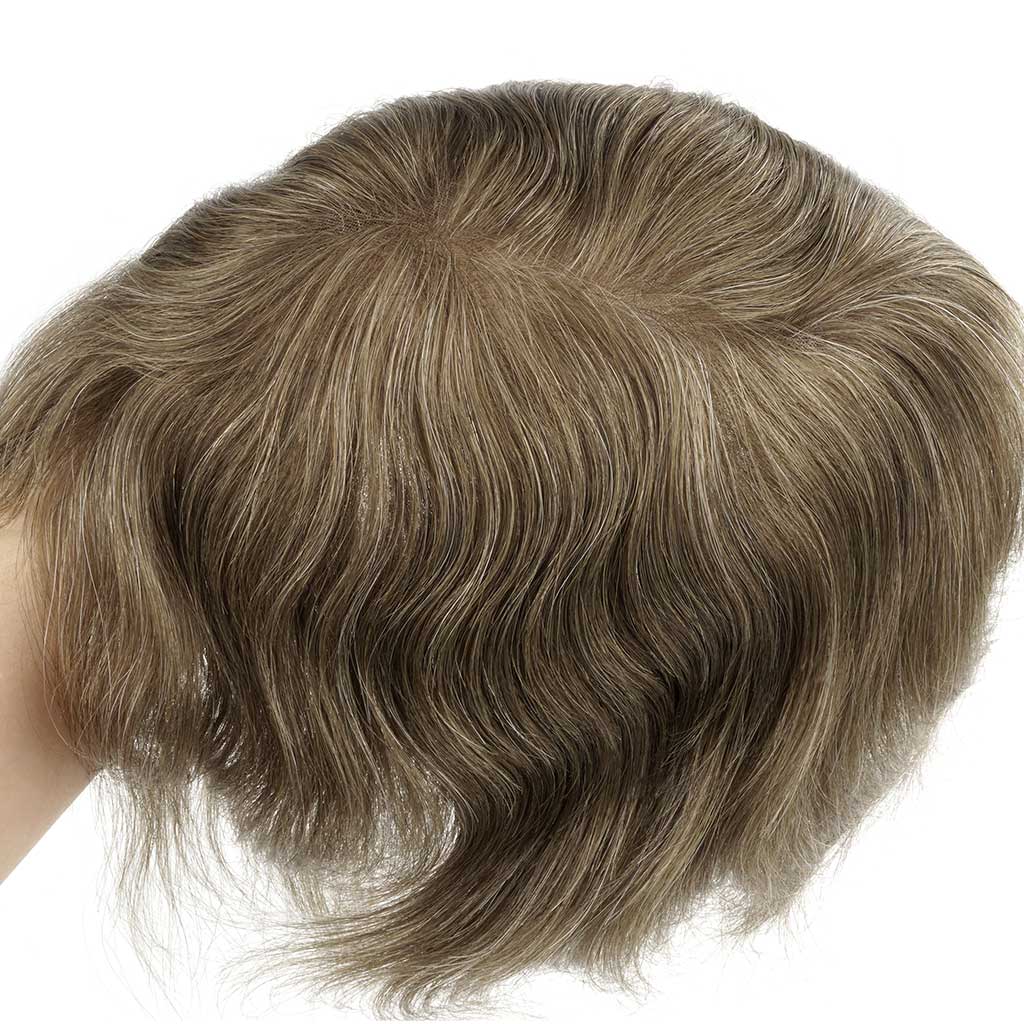 NCONAL mono toupee medium light hair density