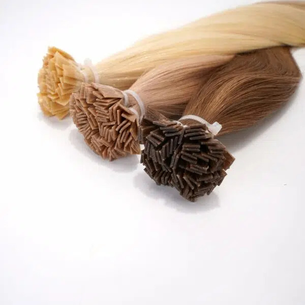Flat-Tip-Extensions-in-100-Remy-Human-Hair