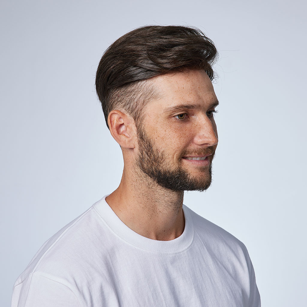 HS1V 0.06mm Thin Skin Hair System with V-Loops All Over (10)