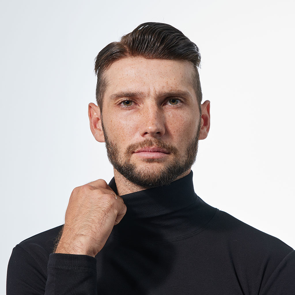 LIGHT 0.06mm Thin Skin Hair System for Men with V-Loops All Over (17)