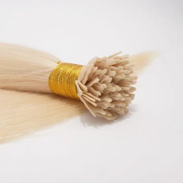 Y-Tip-Remy-Human-Hair-Extensions-in-Blonde-613-3