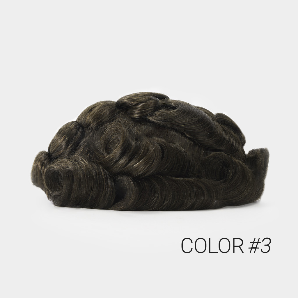D7-3 Fine Mono Hair System With PU Perimeter for Wholesale (4)