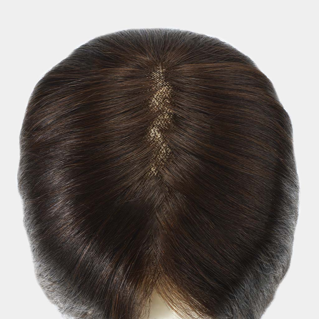 ELOISE Fine Welded Mono Hair Topper First-Class Mongolian Hair (3)