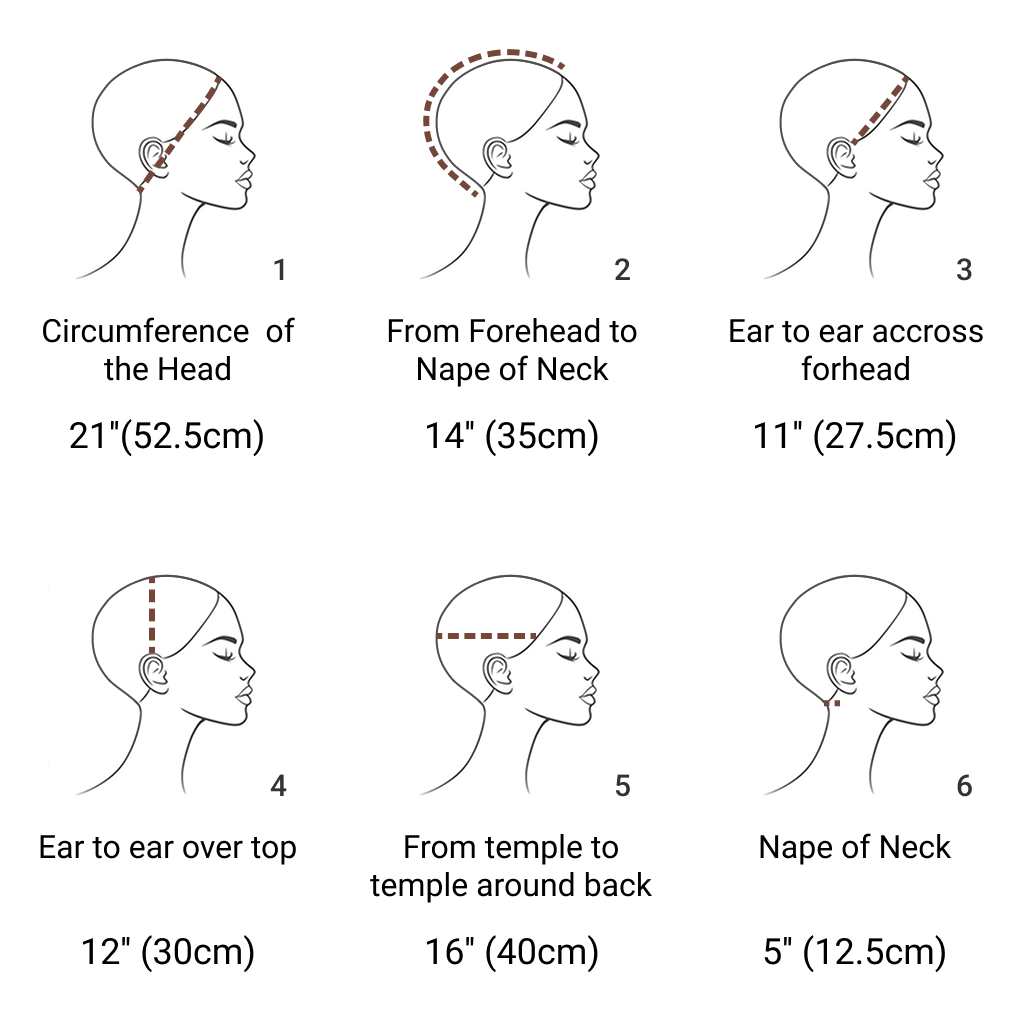 wig base size