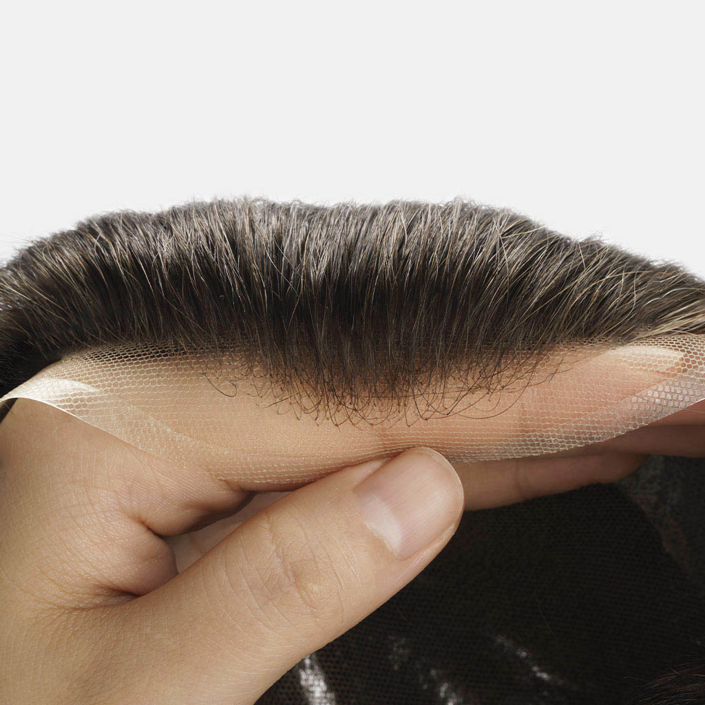 HOLLYWOOD Lace Hair System for Men With Thin a Skin Perimeter and Lace Front (2)