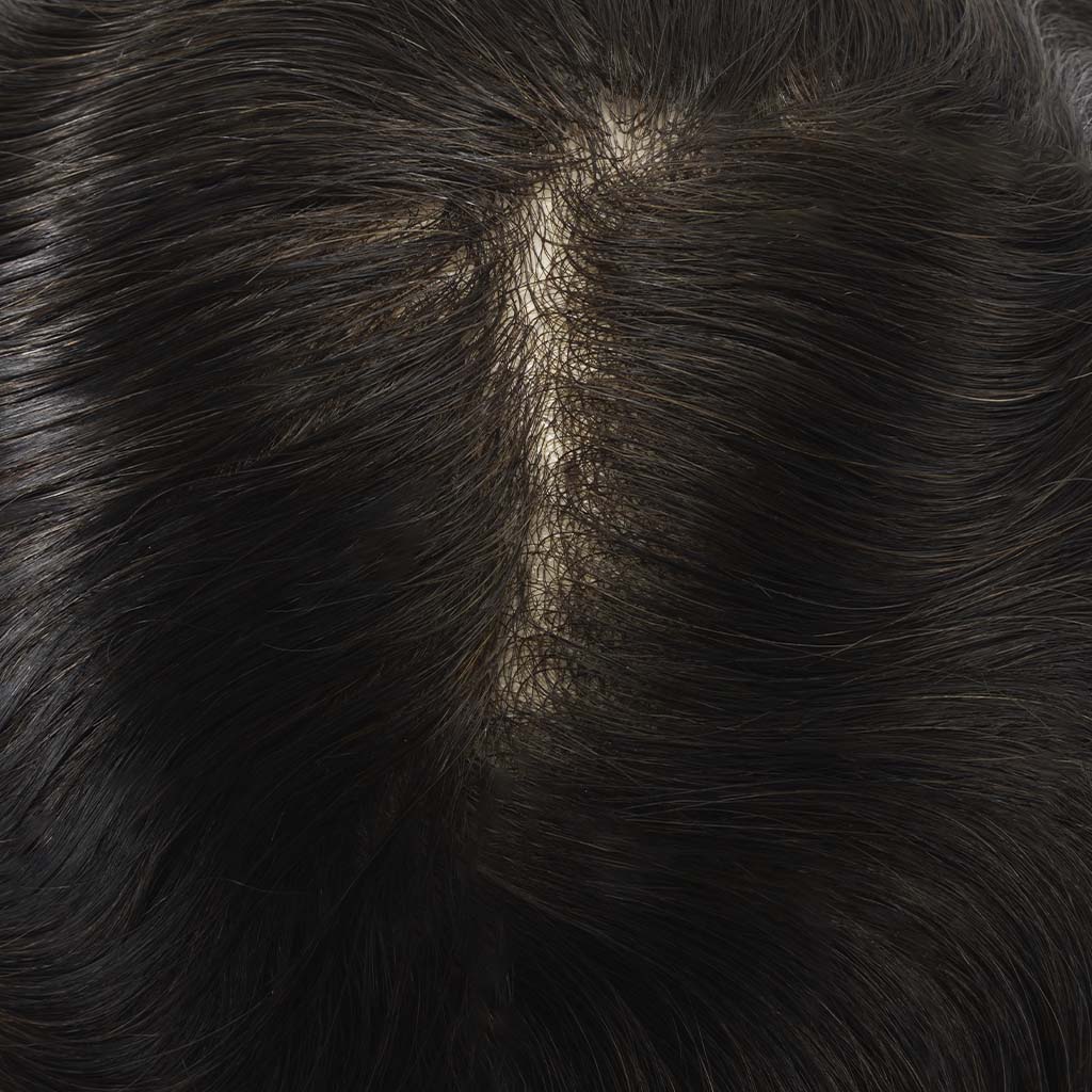 HS08V 0.08mm Thin Skin Hair System V-looped Human Hair