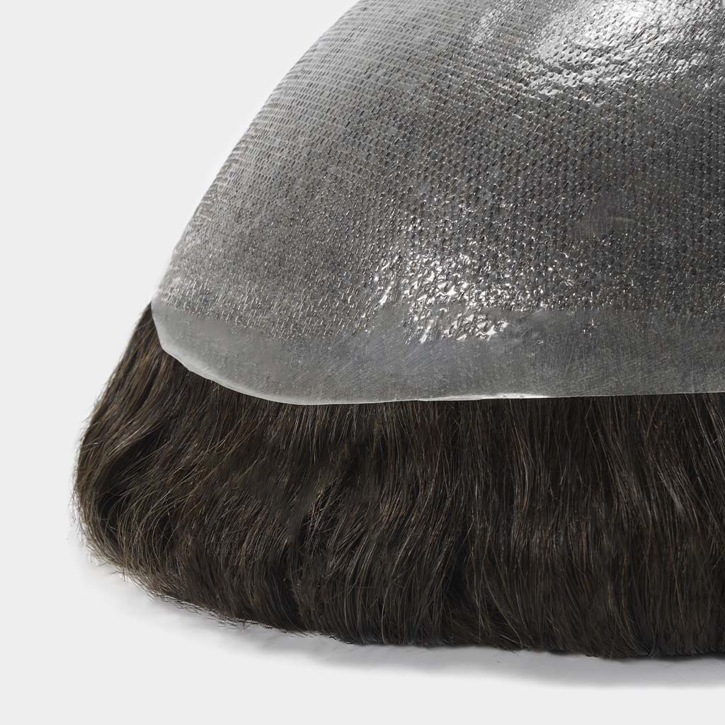 HS08V 0.08mm Thin Skin Hair System V-looped Human Hair