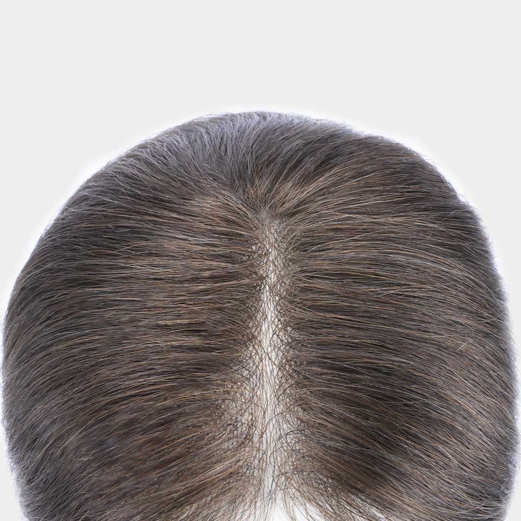 HS1V-TOP Thin Skin Hair System for Crown Area V-looped Human Hair (1)