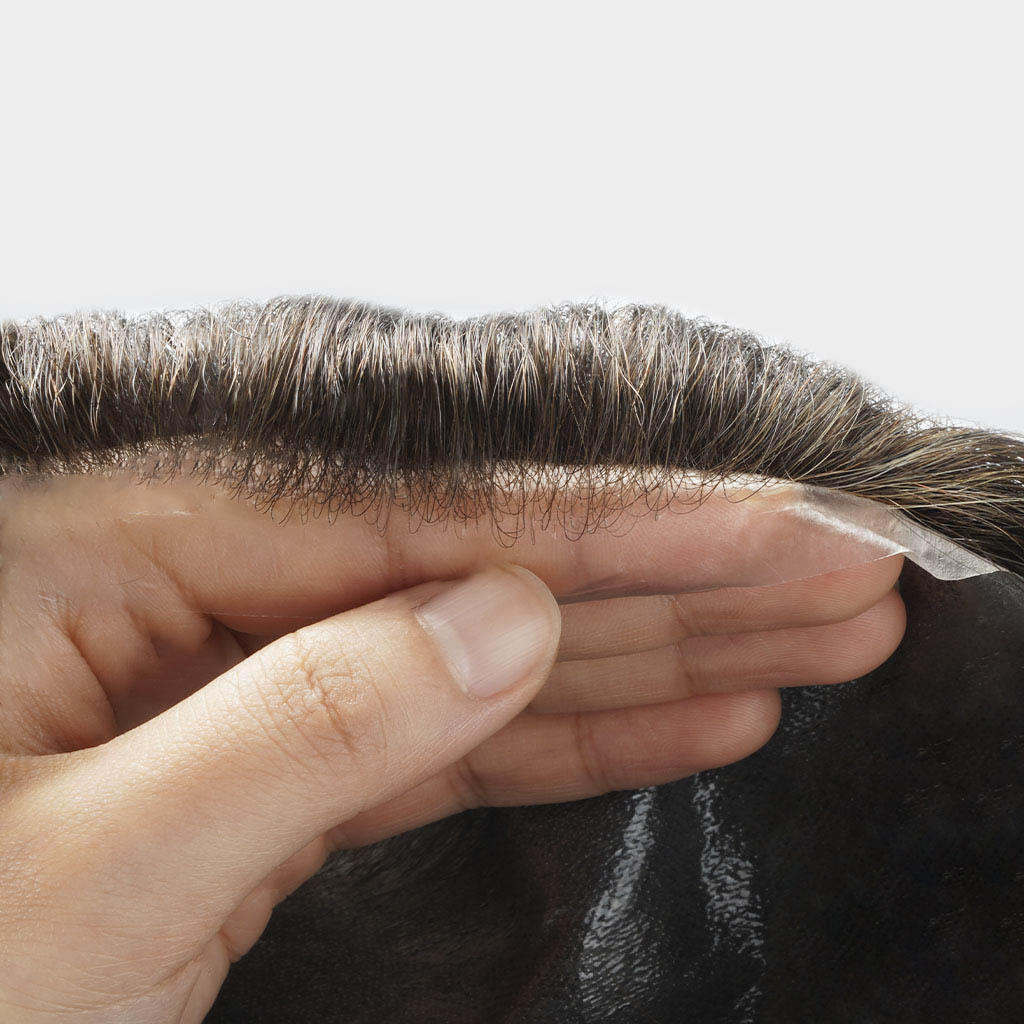 HS1V V-Loop Men's Hair System 0.06 mm Poly Thin Skin (2)