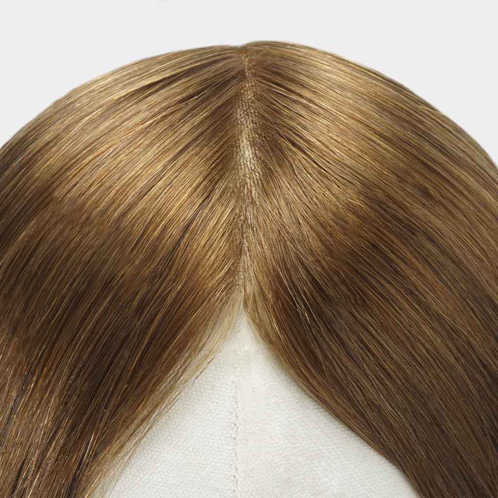 HS1W Women's Toupee with Remy Hair and a Skin Base Wholesale from newtimeshair