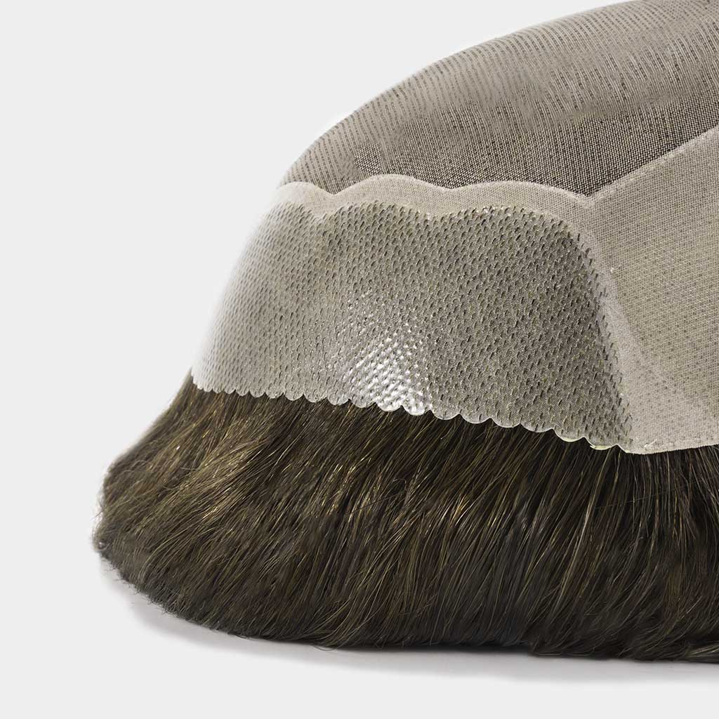 HS27 Monofilament Hair System Realistic High Quality Stock Toupee