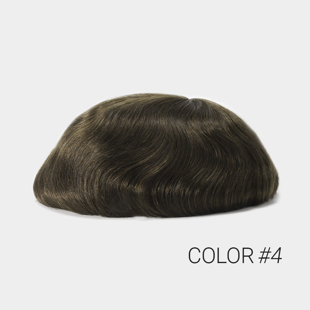 HS27Monofilament Hair System Realistic High Quality Stock Toupee (5)
