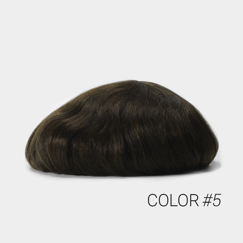 INS Thin Skin Hair Piece for Men Wholesale Injected PU Skin Base (2)