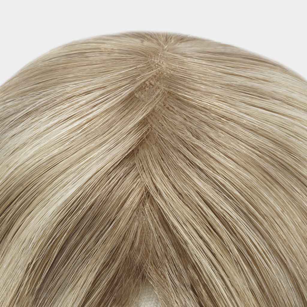 JULIE Deluxe Mono Top Hair Topper Mongolian Hair