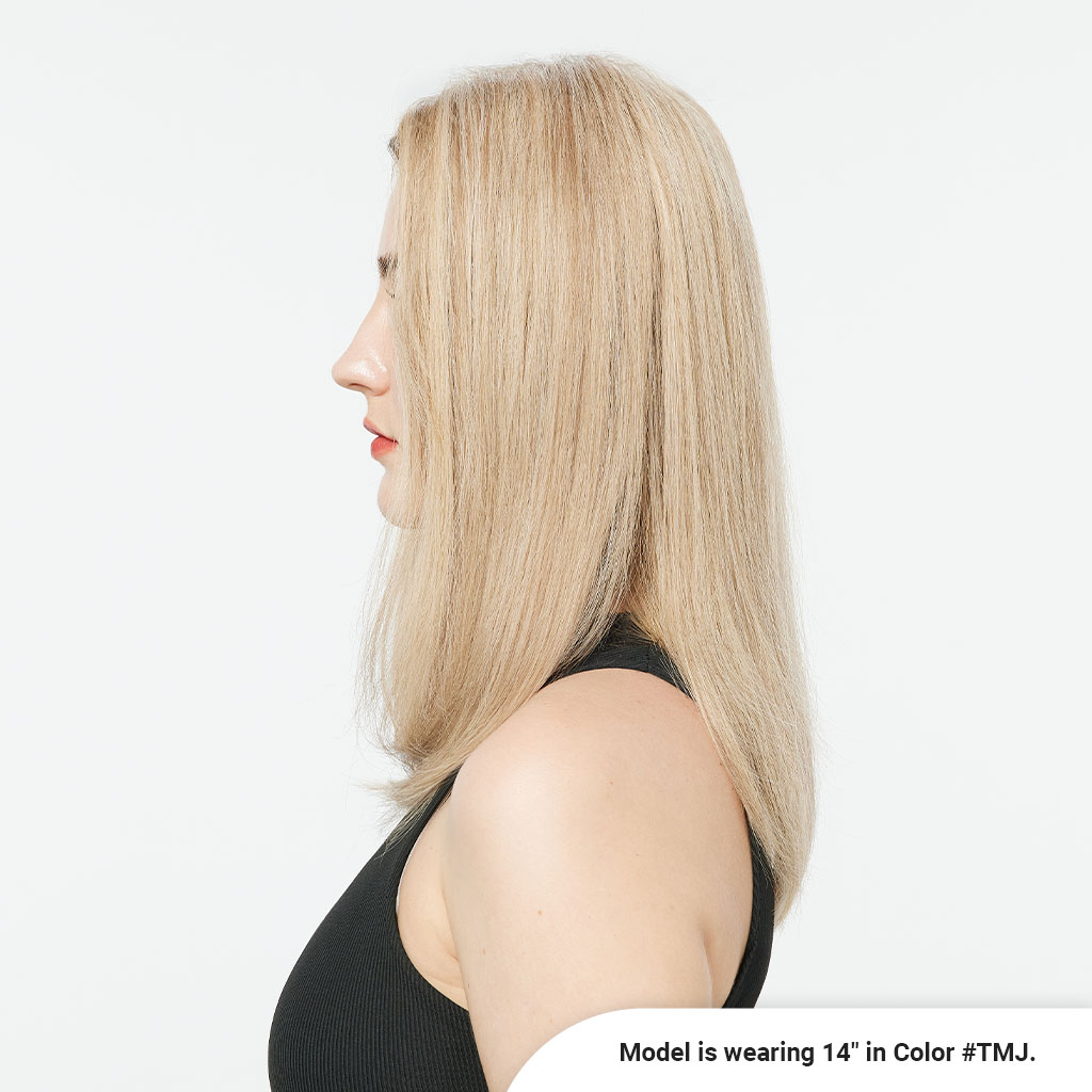 JULIE Deluxe Mono Top Hair Topper Mongolian Hair order from NEWTIMES HAIR