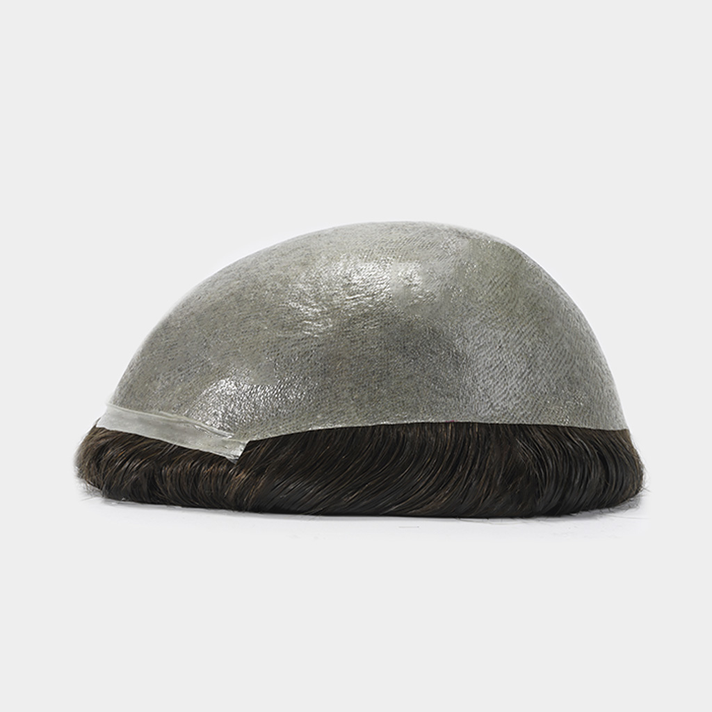 LIGHT06 0.06mm Thin Skin Toupee Wholesale with 90% Density