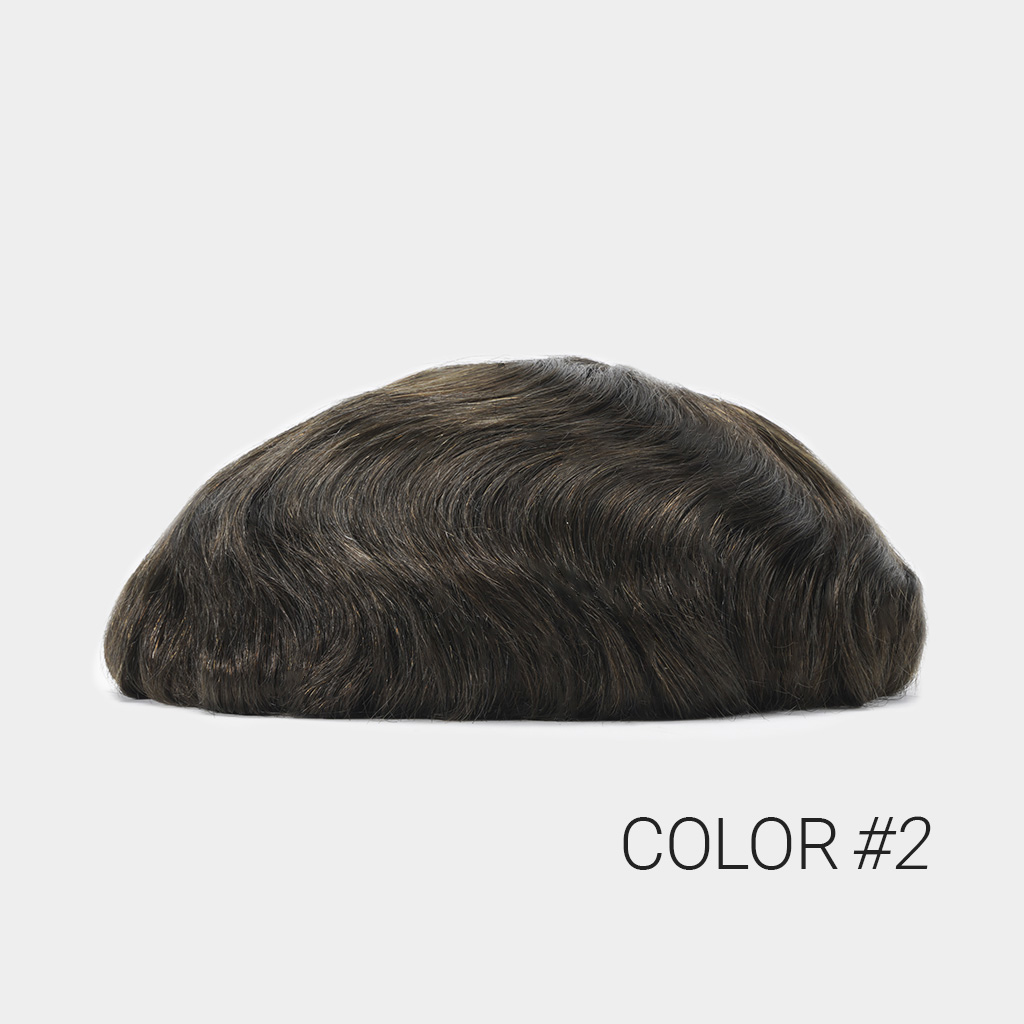 LIGHT060.06mm Thin Skin Toupee Wholesale with 90% Density (4)