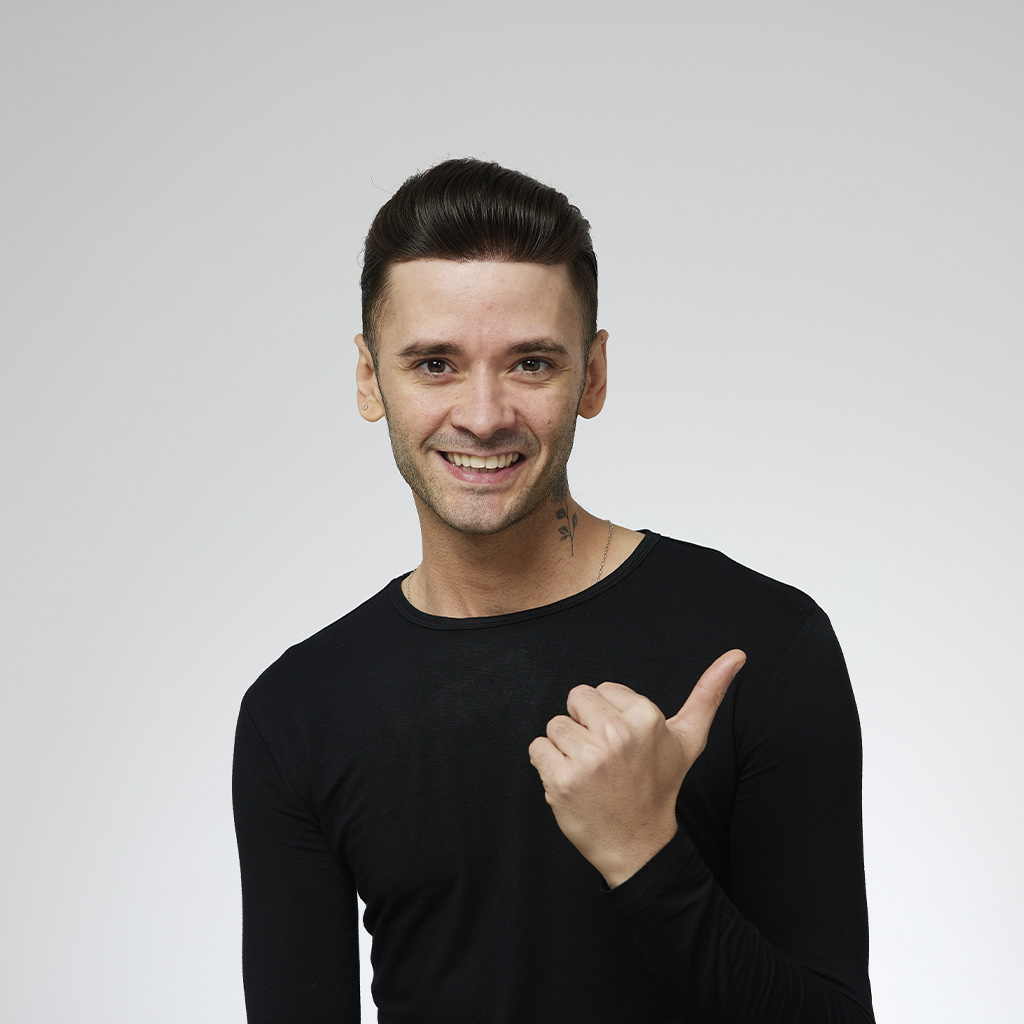 N6FM French Lace Men's Hair System with PU Sides and Back (7)