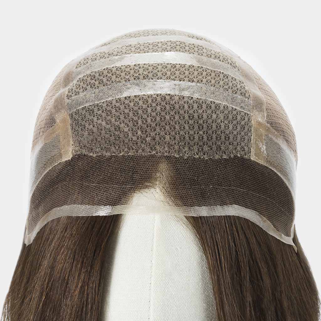 NATALIE 100% Hand-Tied Lace Wig With Diamond Lace Top (9)