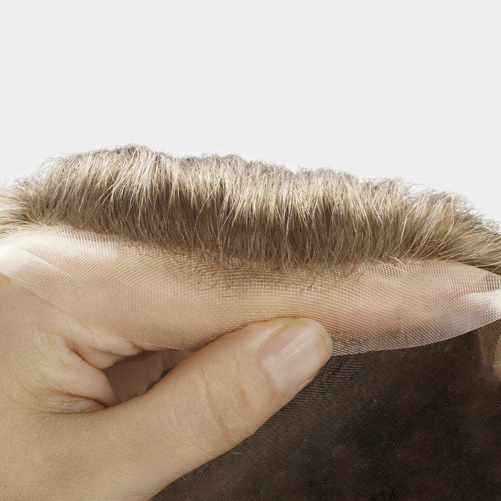 NCONAL Monofilament Toupee for Men Wholesale 80% Density