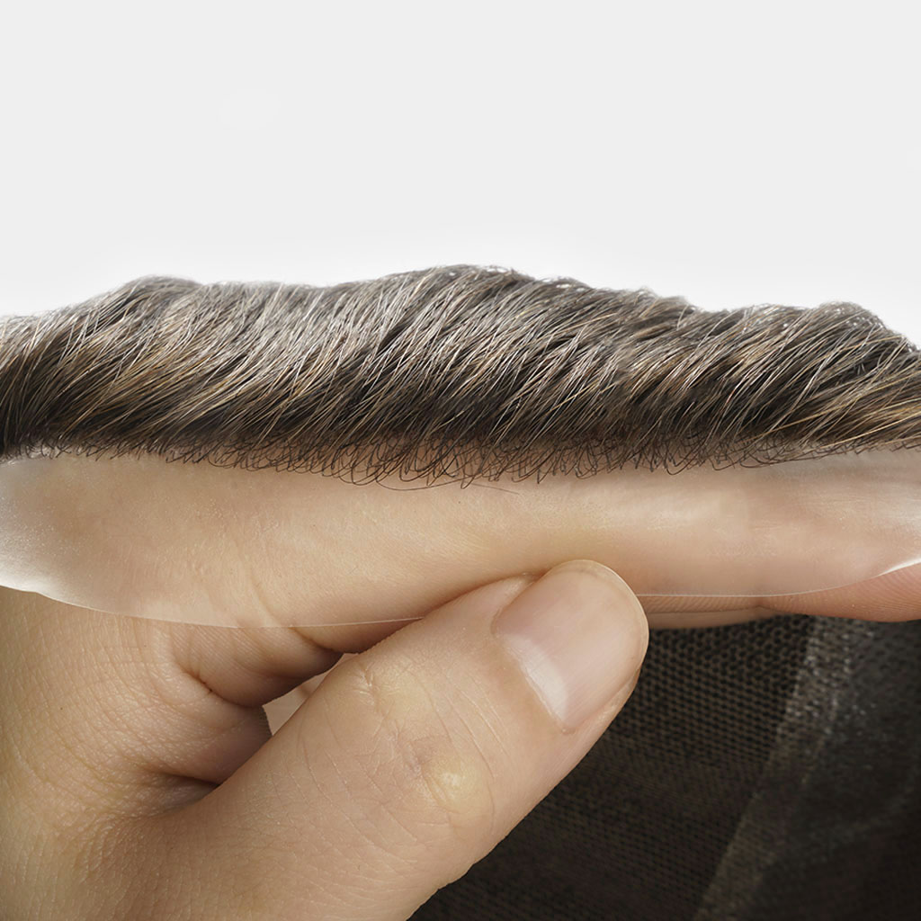 NEWAUSTRALIA Swiss Lace Hair System Toupee With a Wider PU Perimeter